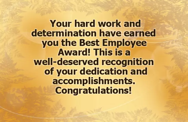 Congratulations Message On Award Congratulations Message On Award