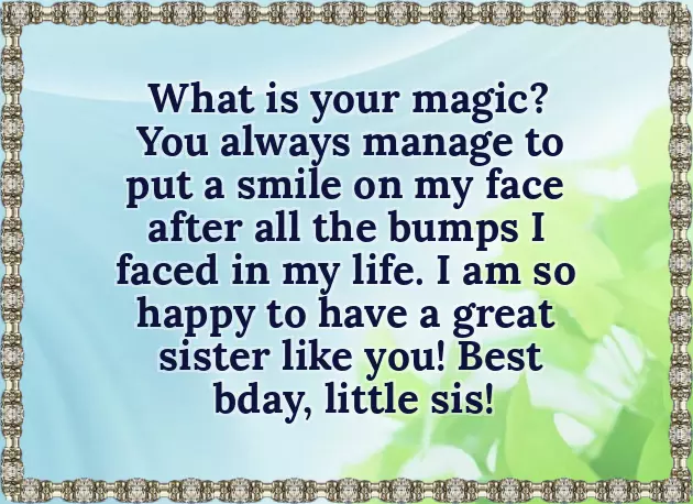 Best Birthday Wishes To Younger Sister Best Birthday Wishes To Younger Sister