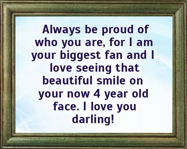 Niece 4Th Birthday Wishes Niece 4Th Birthday Wishes