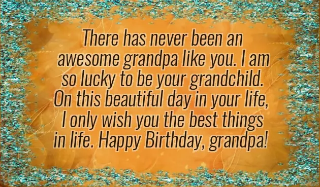 Birthday Wish Grandpa Birthday Wish Grandpa