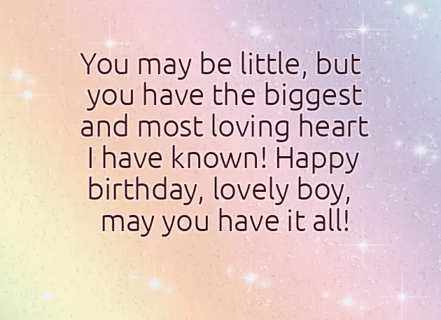 Happy Birthday Small Boy Quotes Happy Birthday Small Boy Quotes