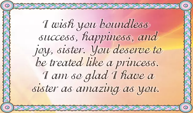 Best Quotes On Sister Birthday Best Quotes On Sister Birthday