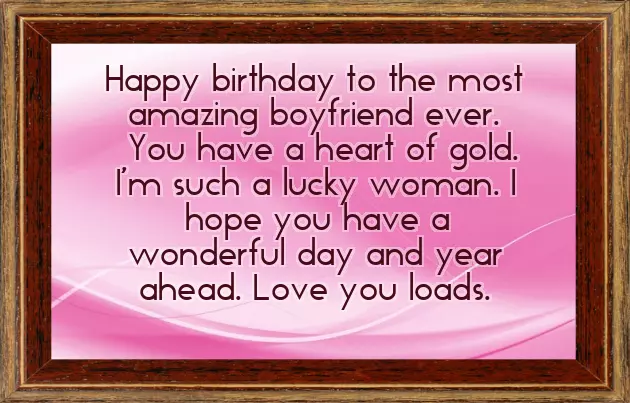 Birthday To My Boyfriend Birthday To My Boyfriend