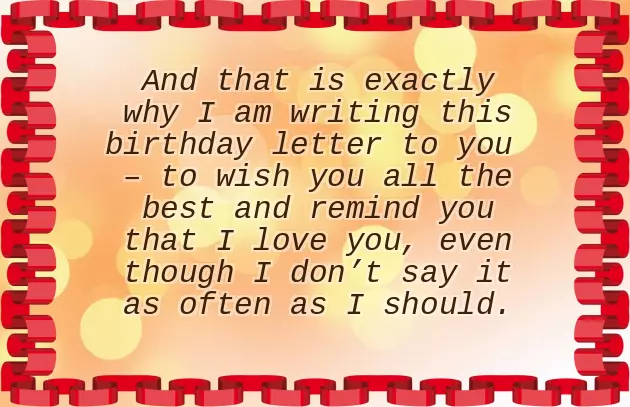 Meaningful Birthday Letter For Best Friend Meaningful Birthday Letter For Best Friend