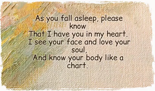 Good Night Poem For My Wife Good Night Poem For My Wife