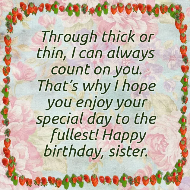Best Birthday Wish For Sister Best Birthday Wish For Sister