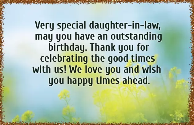 Best Wishes For Daughter In Law Best Wishes For Daughter In Law