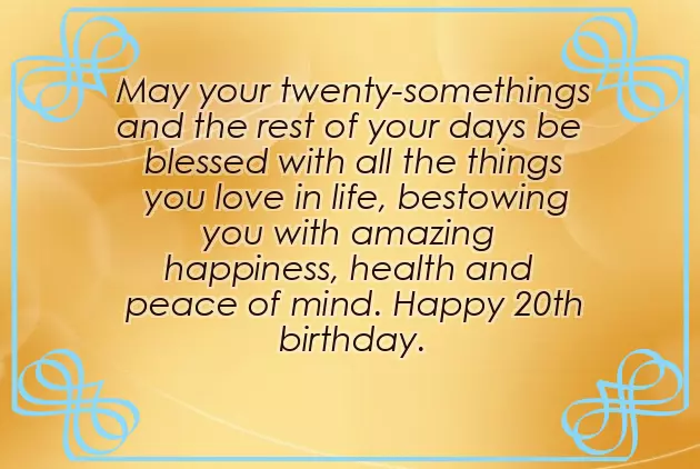 Happy 20 Bday Happy 20 Bday