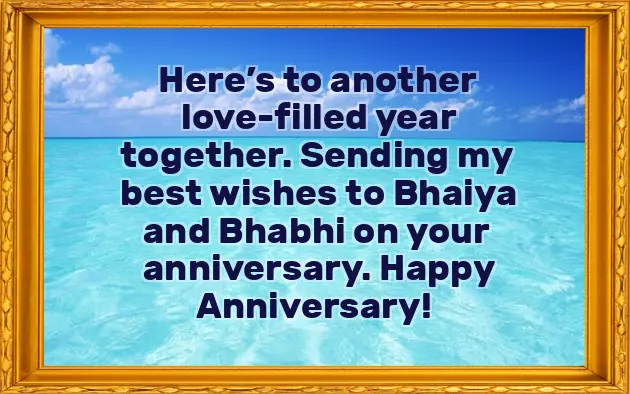 Wedding Anniversary Wishes For Bhaiya And Bhabhi Wedding Anniversary Wishes For Bhaiya And Bhabhi