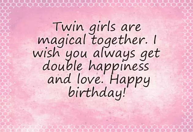 Birthday Wishes For Twins Baby Girl Birthday Wishes For Twins Baby Girl