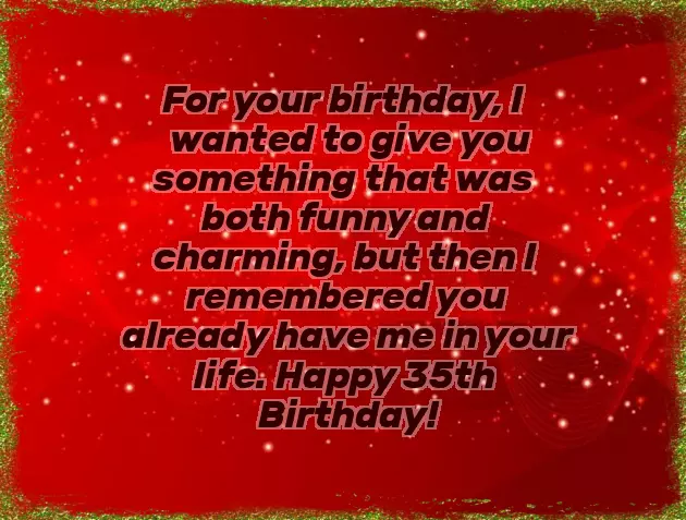 Happy 35Th Birthday Happy 35Th Birthday