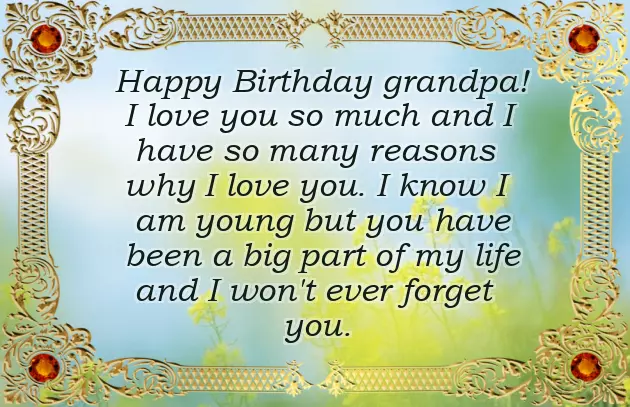 Lines On Grandfather Birthday Lines On Grandfather Birthday