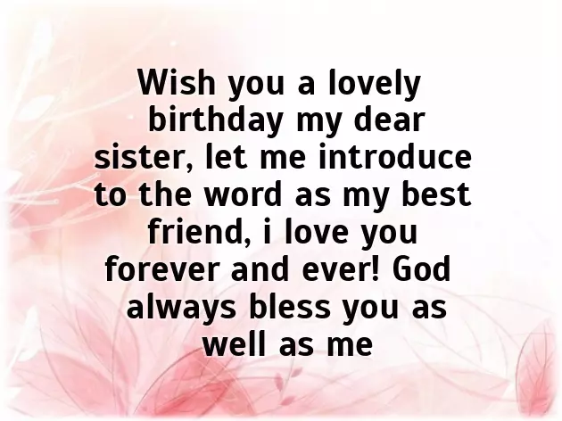 Birthday Wishes To Someone Like A Sister Birthday Wishes To Someone Like A Sister