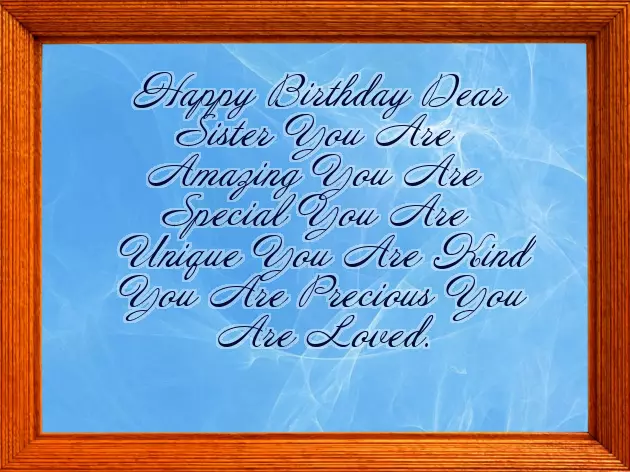 Birthday Wishes To A Sweet Sister Birthday Wishes To A Sweet Sister