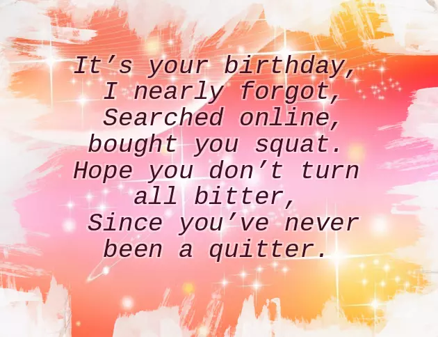 Funny Best Friend Poems For Her Birthday Funny Best Friend Poems For Her Birthday