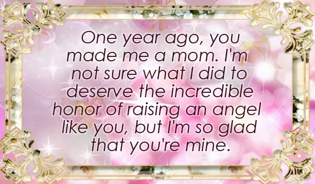 Happy Birthday 1 Year Happy Birthday 1 Year