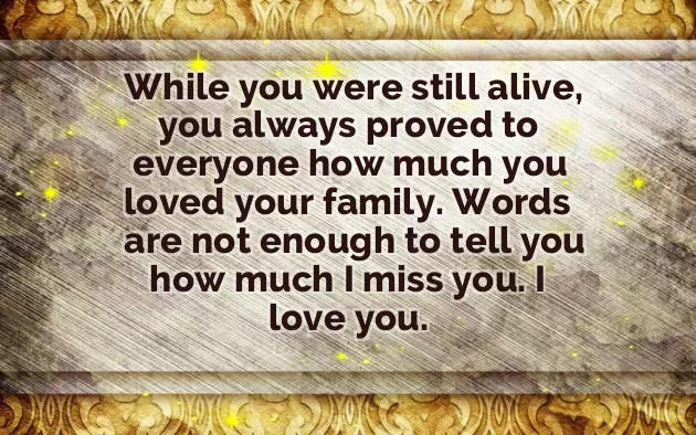 Message For Father Died Message For Father Died