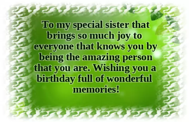 Birthday Thoughts For Sister Birthday Thoughts For Sister
